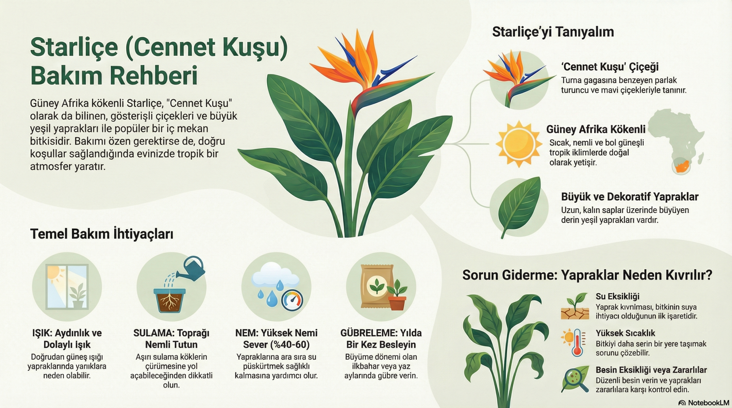 Starliçe Çiçeği Bakımı